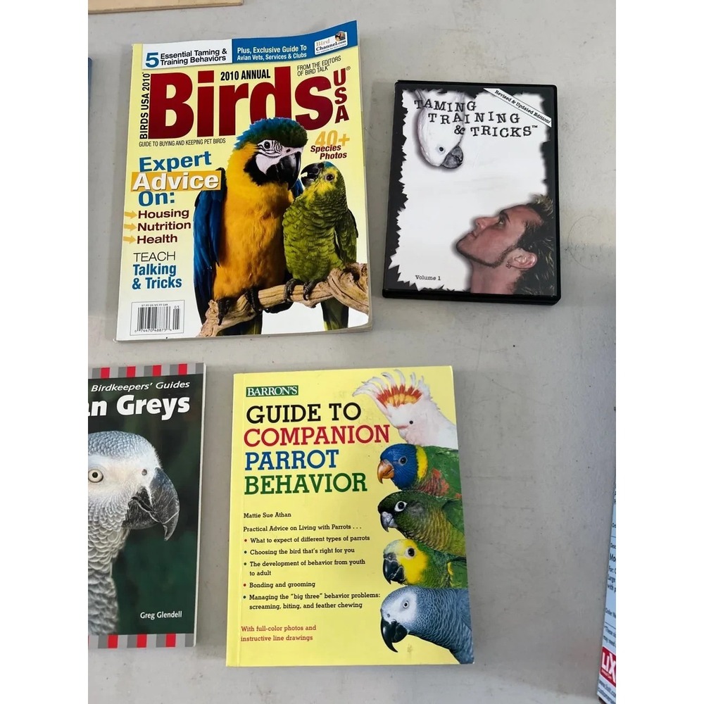 Parrot Lot - Bird Water Bottle, 5UVB Bird Bulb, Parrot Problem Solver+ - Picture 6 of 6